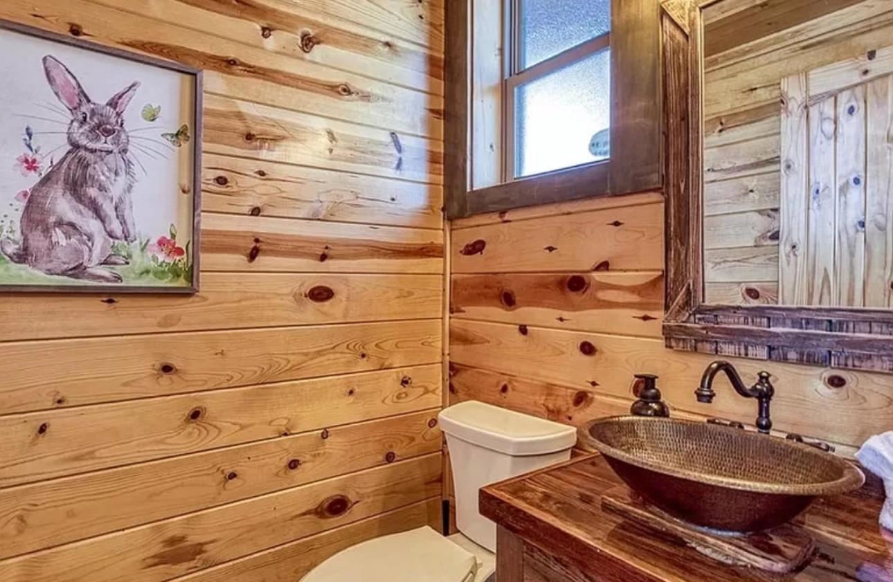 Hawk'S View Log Cabin -Mountains In Gatlinburg. Villa Exterior photo